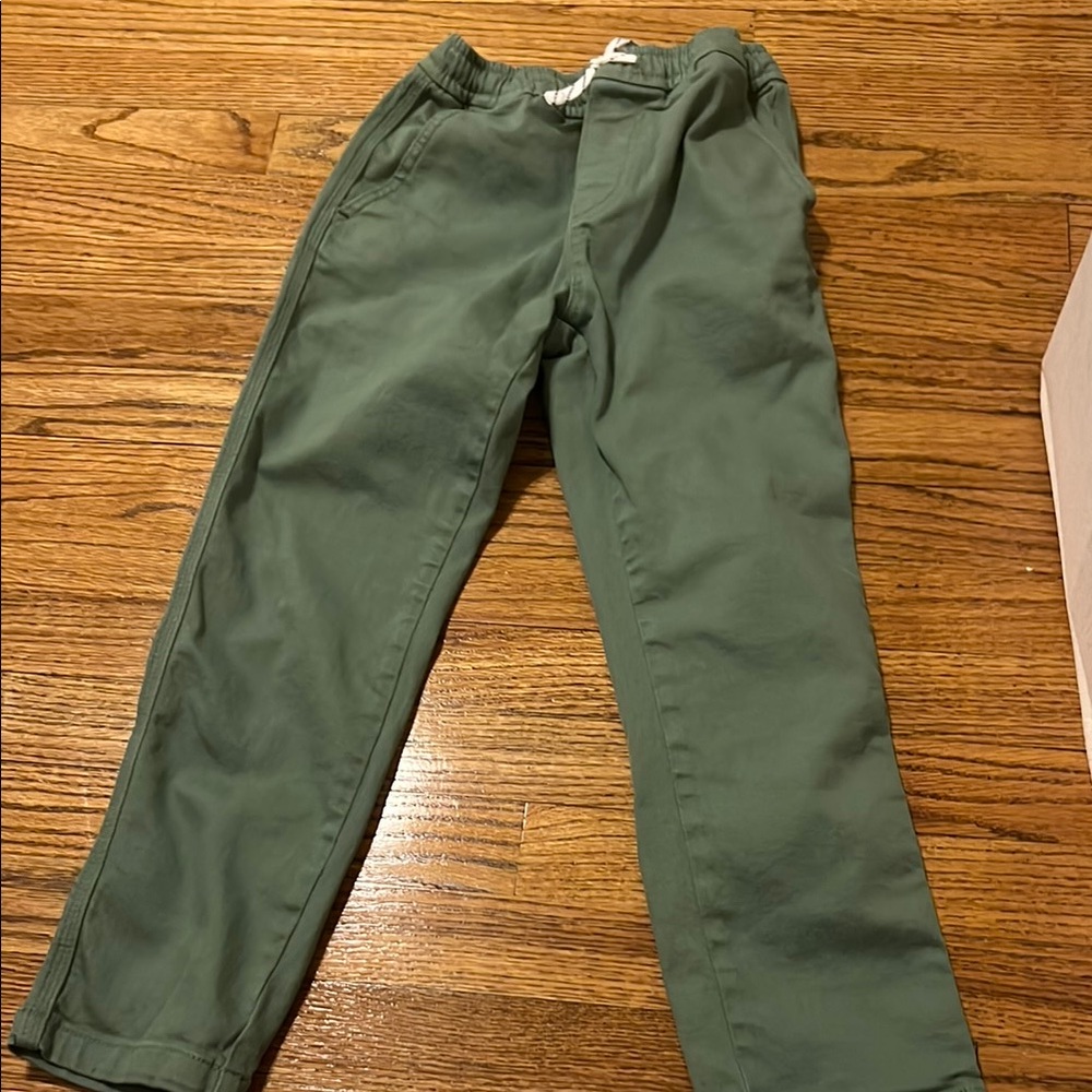 Boys Green Casual Pants mini boden
